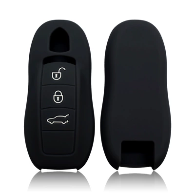 Suitable for Porsche Cayenne Key Cover Panamera 911 918 Smart Silicone Remote Control Key Protective Cover