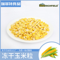 冷凍乾燥トウモロコシ粒果物トウモロコシ冷凍乾燥野菜脱水野菜包果野菜脆いトウモロコシペット間食ばら売り