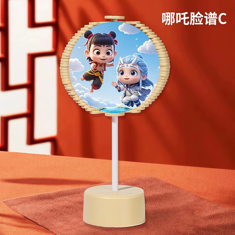 斐波那契螺旋树哪吒旋转棒棒糖摆件转转乐解压玩具景区礼品批发|undefined