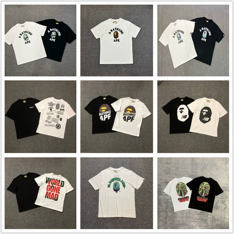 (Cross-border trading), summer classic camouflage trend T-shirt for men and women for leisure, with short sleeve