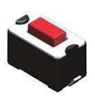 圆达DIP轻触按键开关6.0x3.5H5.0mm260g红色-DTSM-32R-V-T/R