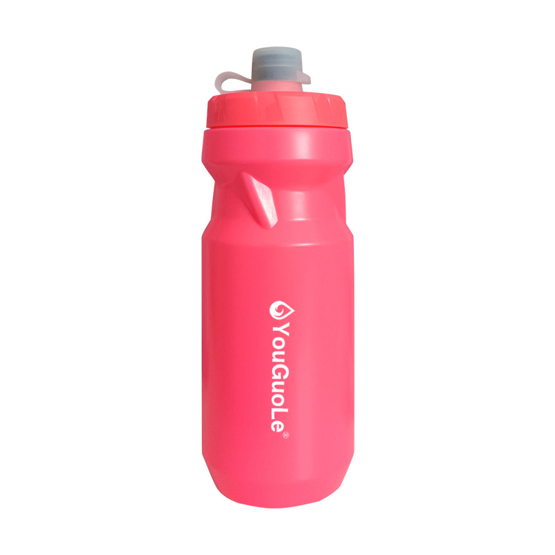 Sports kettle, cycling water cup, outdoor fitness squeeze plastic cup can be used_voghion.com
