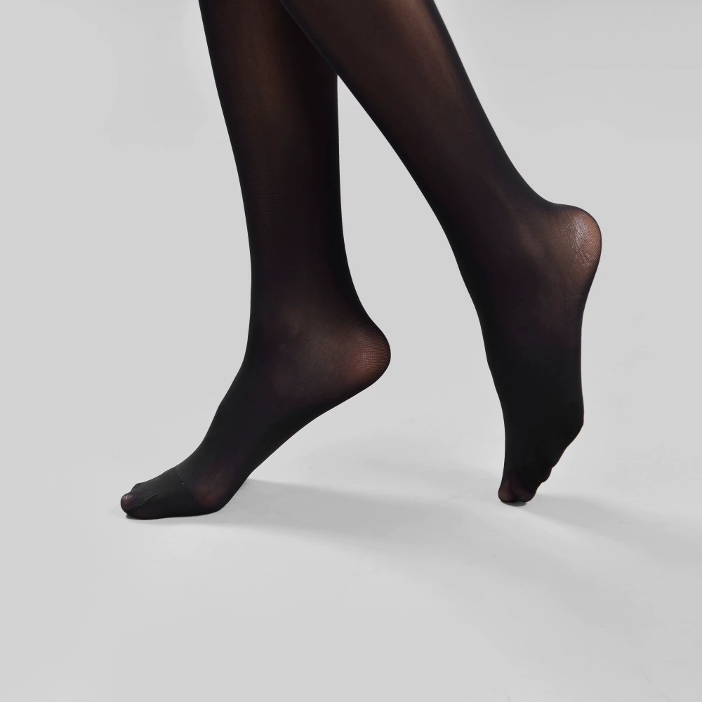 Летние бархатные колготки Velvet Swan, облегающие