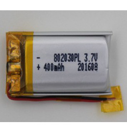 SANIK电池 PL802030 400MAH 3.7V聚合物锂电池 1