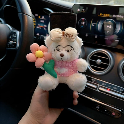 cartoon safety belt protective cover Seat belt shoulder pad - cute-bear-style-9-ice-silk-seatbelt-shoulder-pad