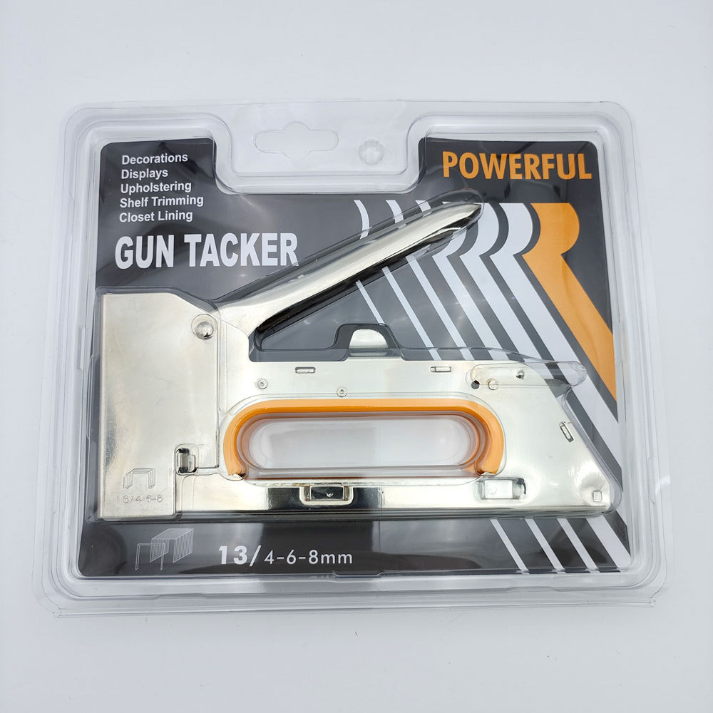 厂家直销13/4-6-8射钉器手动工具码钉机肩负10mm足长8mm打钉枪