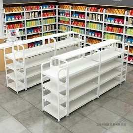 中岛柜双面超市货架展示台展示架多层零食架化妆品精品展柜流水台