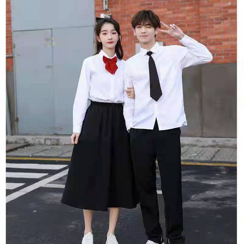 クラス制服 学院風 夏服セット 高校制服 中学生男女兼用 演奏会衣装 清新で甘いスタイル|undefined