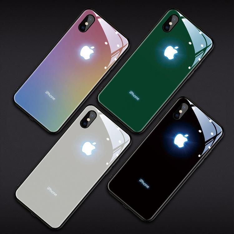 Suitable for Iphone14Pro Mobile Phone Case 15 Luminous 13 Internet Celebrity 16 New Model 17Pro Simple 12Promax Couple