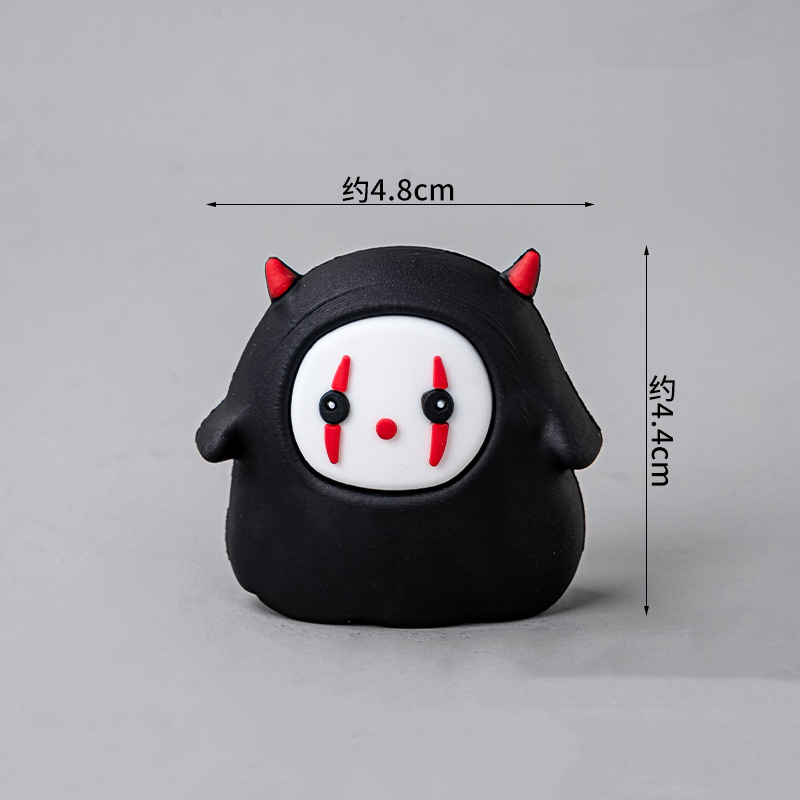 软胶鬼脸恶魔1个
