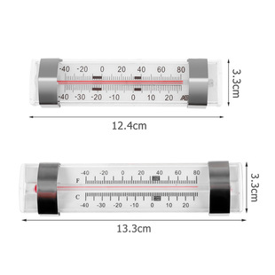 Mini refrigerator thermometer