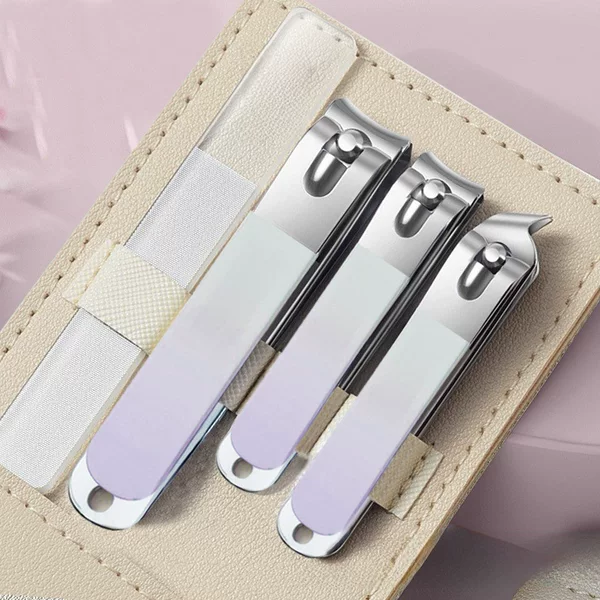 Portable Stainless Steel Nail Clipper Set Manicure Tools High-Quality Nail Scissors Nail Clippers Wholesale Logo