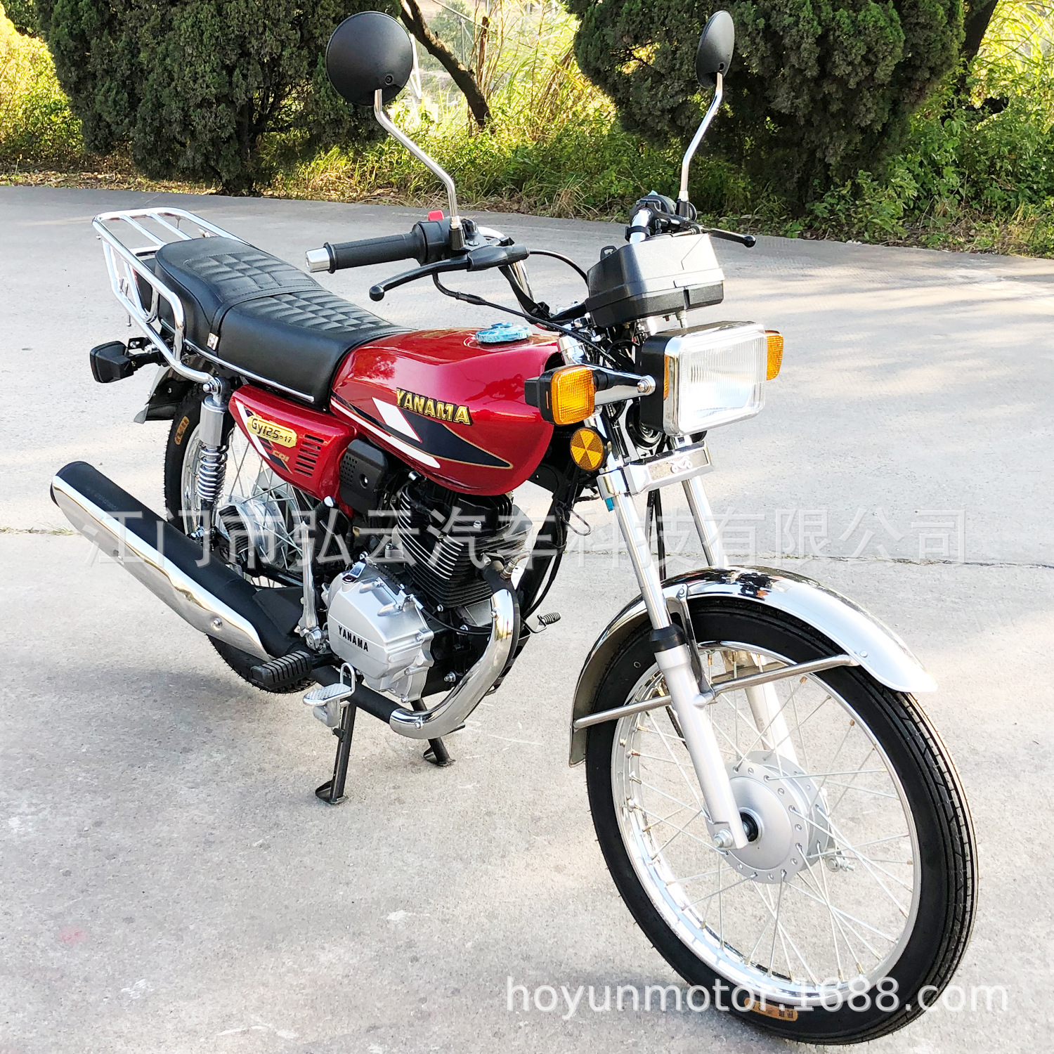 Exportación de Nigeria CG49 CG125 CG150 CG200 motocicleta de dos ruedas
