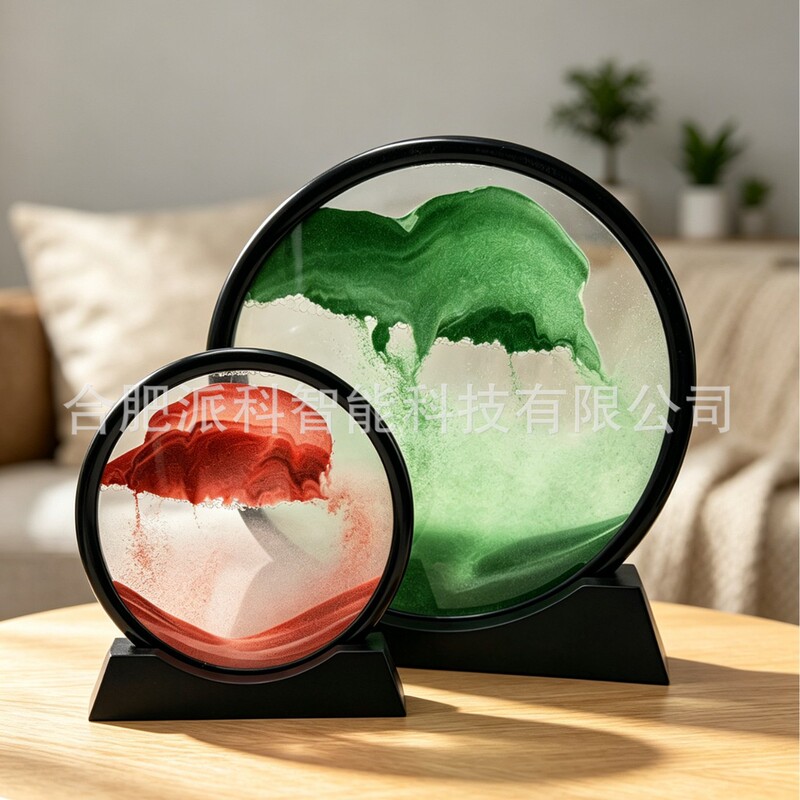 3D Quicksand Painting Round Flip Clock, Factory Direct Supply, Cross-Border Bestseller, Hourglass Art Ornament, Quicksand Toy for Christmas 3D Quicksand Painting Round Flip Clock, Factory Direct Supply, Cross-Border Bestseller, Hourglass Art Ornament, Quicksand Toy for Christmas
