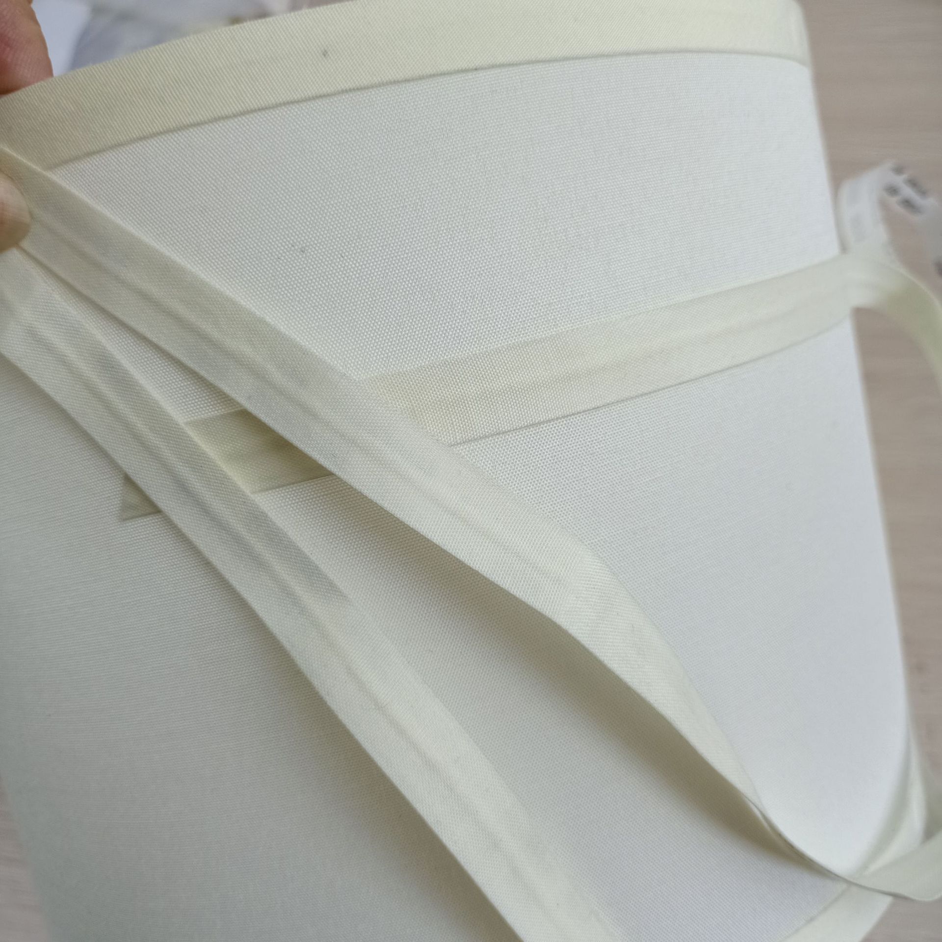 6 metros de un pequeño rollo de material de lámpara DIY tira de tela pergamino autoadhesivo cinta adhesiva accesorios de iluminación accesorios accesorios