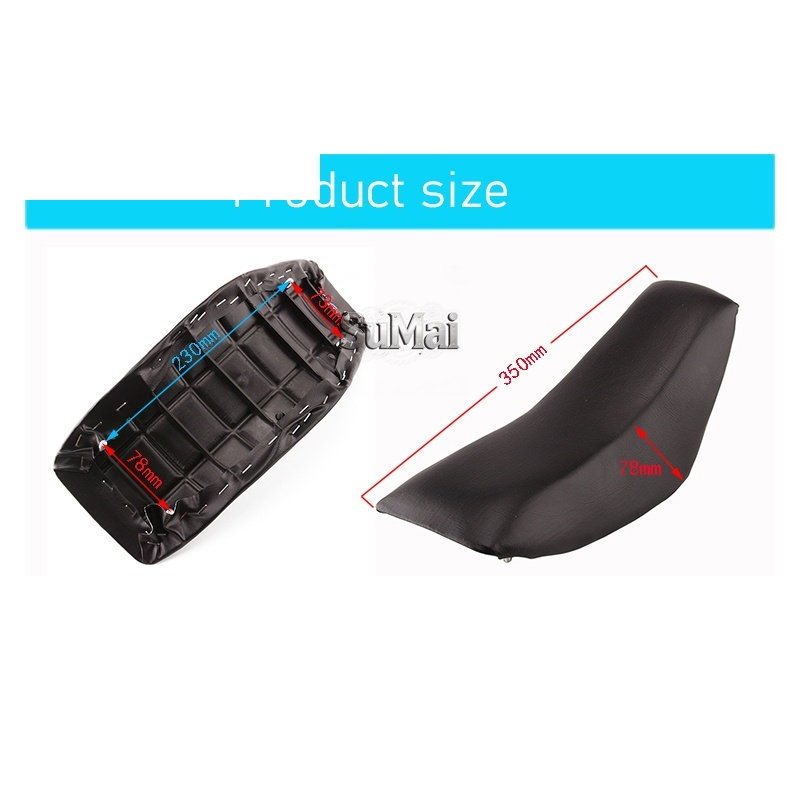 Cross-Border Motorcycle Accessories 47-49Cc Mini Off-Road Seat Cushion Small Four-Wheel Aatv Atv Saddle Seat