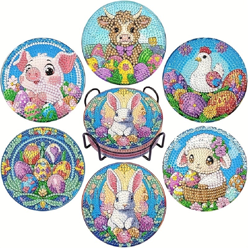Transfronterizo para 5D pintura de diamantes artística cojín de taza creativo nuevo estilo de animación DIY pintura de diamantes decoración cojín de taza