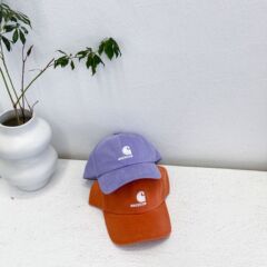 日系原宿風兒童春秋棒球帽洋氣刺親寶貝繡男童夏季遮陽帽女童寶寶