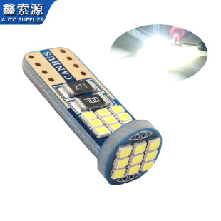 Cross-border hot-selling car width indicator light led bulb infinite decoding t10 2016 27smd corridor light reading light