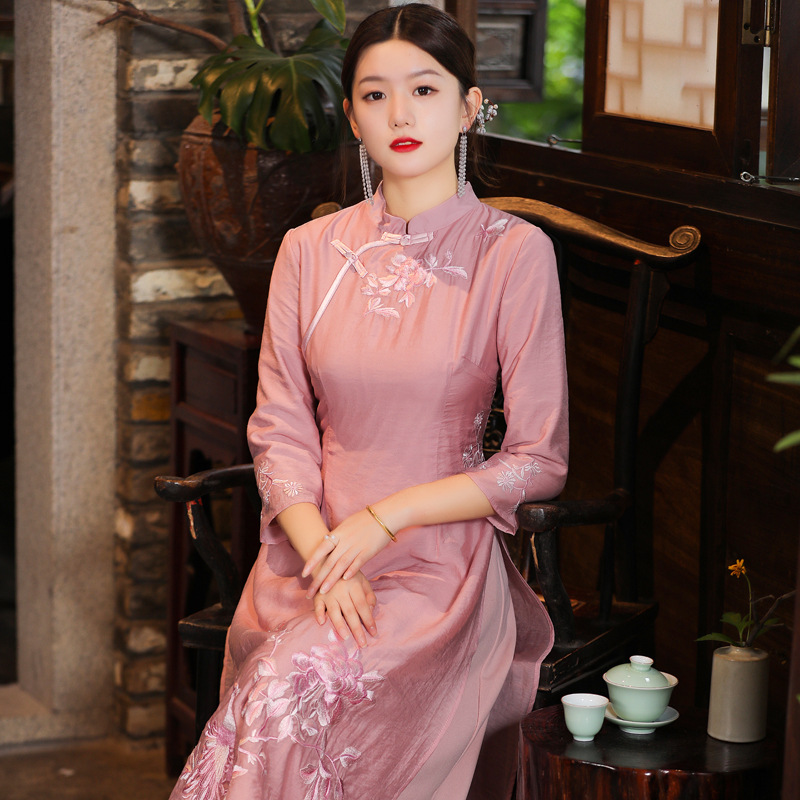 Autumn cheongsam