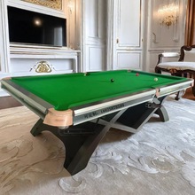钦州河池美式中式8球台桌贵港广西球星台球桌厂百色桌球台标准型