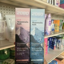 韩国进口 2080牙膏喜马拉雅蓝盐粉盐清新口气薄荷  125g单支装