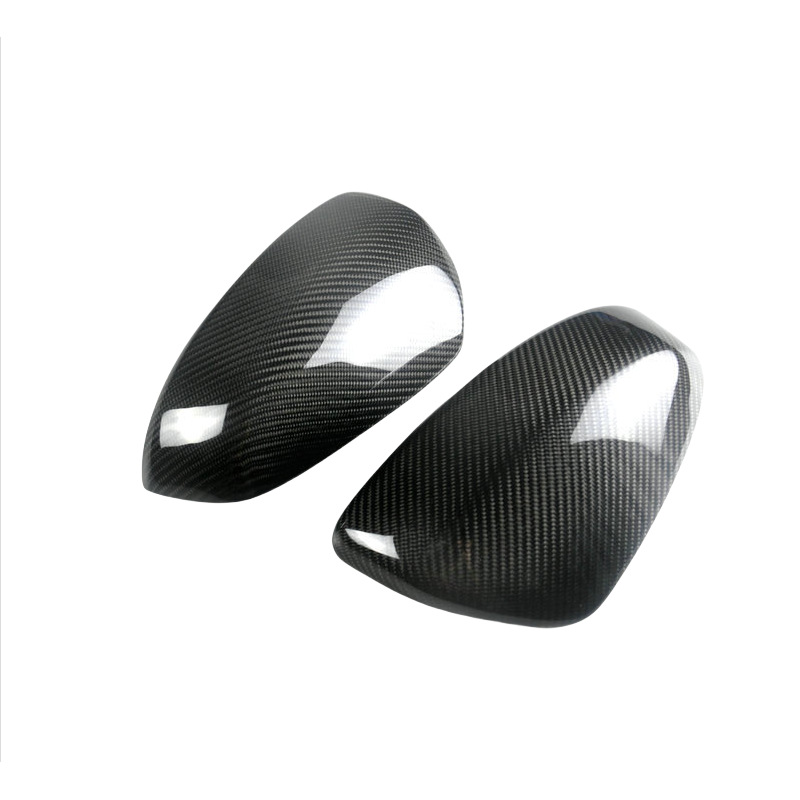 Adecuado para 09-19 Nissan 370Z Z34 fibra de carbono espejo Shell modificación revertir espejo retrovisor cubierta reflector cubierta etiqueta