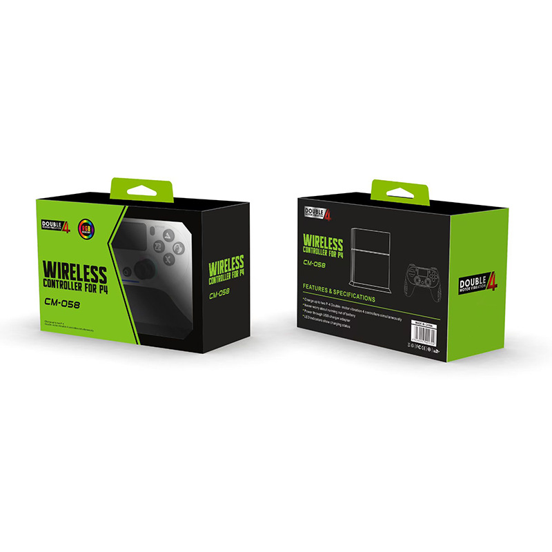 Konsolenspiel der vierten Generation mit einstellbarem RGB-Licht P4 Wireless Bluetooth Controller_voghion.com