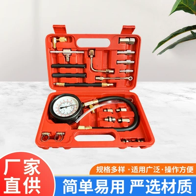 Car Fuel Injection Pressure Gauge, Gasoline Pressure Gauge, Fuel System Pressure Tester, Auto Repair Tool Set