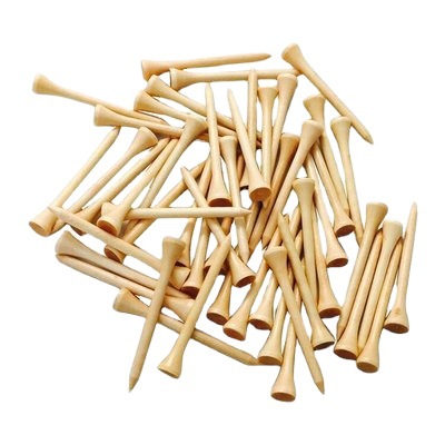 Pelota de golf nail log TEE bola de madera titular de golf con LOGO accesorios de golf