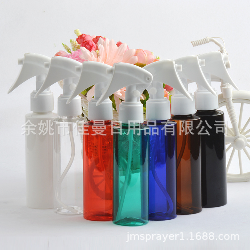 120ml毫升小老鼠塑料喷瓶手扣式喷壶化妆水分装空瓶pet塑料瓶