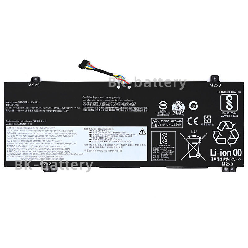 Suitable for Lenovo L18M4Pf3 L18M4Pf4 Xiaoxin Air14-2019 L18C4Pf3 Notebook Battery