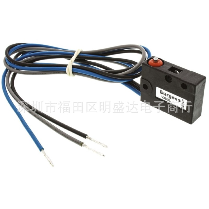 思博 V3SUL微动开关 挖掘机叉车工程机械用 不带柄不带轮5A250VAC