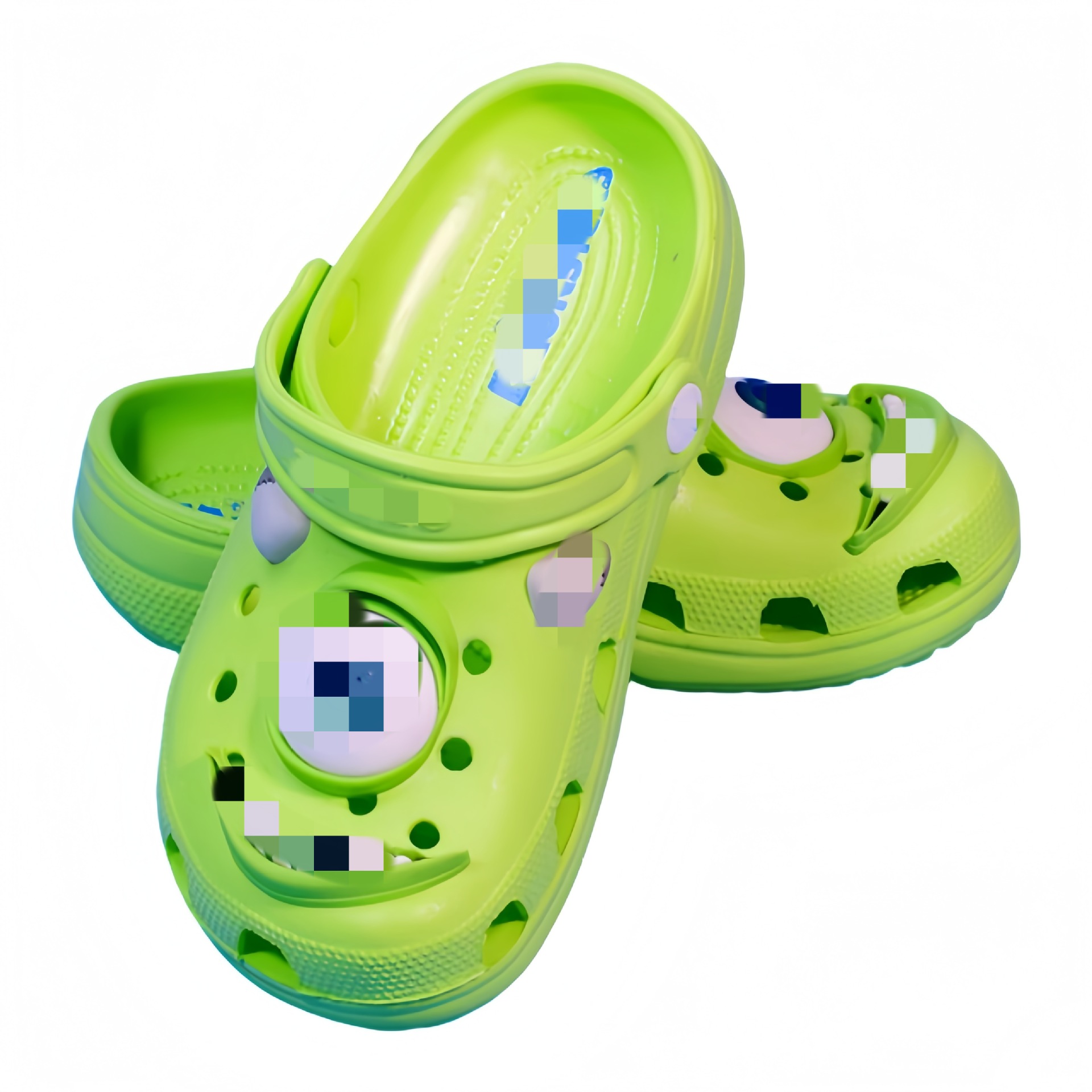Jiajiacross Monstruo Power Company Michael Big Eyes Kids Hole zapatos zapatillas sandalias niños image 3