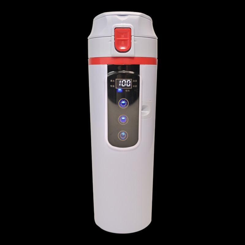 Cross-Border Car Water Kettle 12V24V Universal Electric Heating Water Kettle Car Heating Cup Car Home Dual-Purpose Water Kettle
