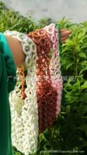 亚克力圆扣包包 手工编织扣扣包 纯手工编织扣扣编织女包