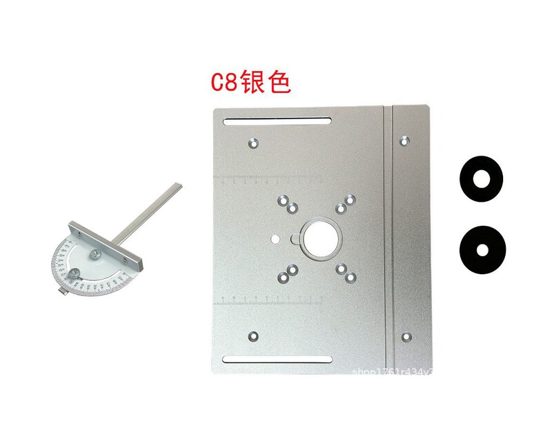 木工铝合金C8面板小锣机升降台面木工倒装升降底座修边倒角冼台|undefined