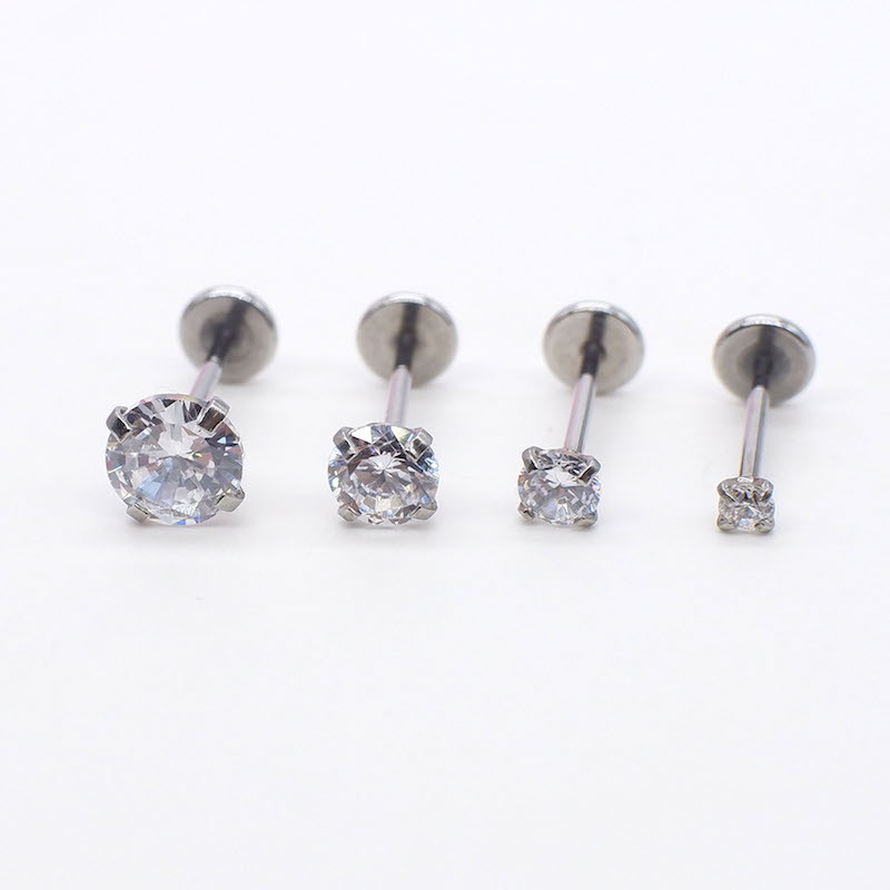 실버 가장자리 2mm [1] 막대 길이 6mm