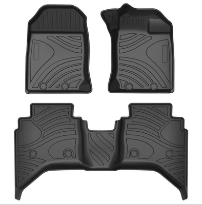 Qingling T30 Right-Hand Drive Rubber – Universal Foot Pad - d-max-right-hand-drive-5-seat-single-layer-tpe-floor-mats-2020-2025-full-tpe-special-car-dedicated