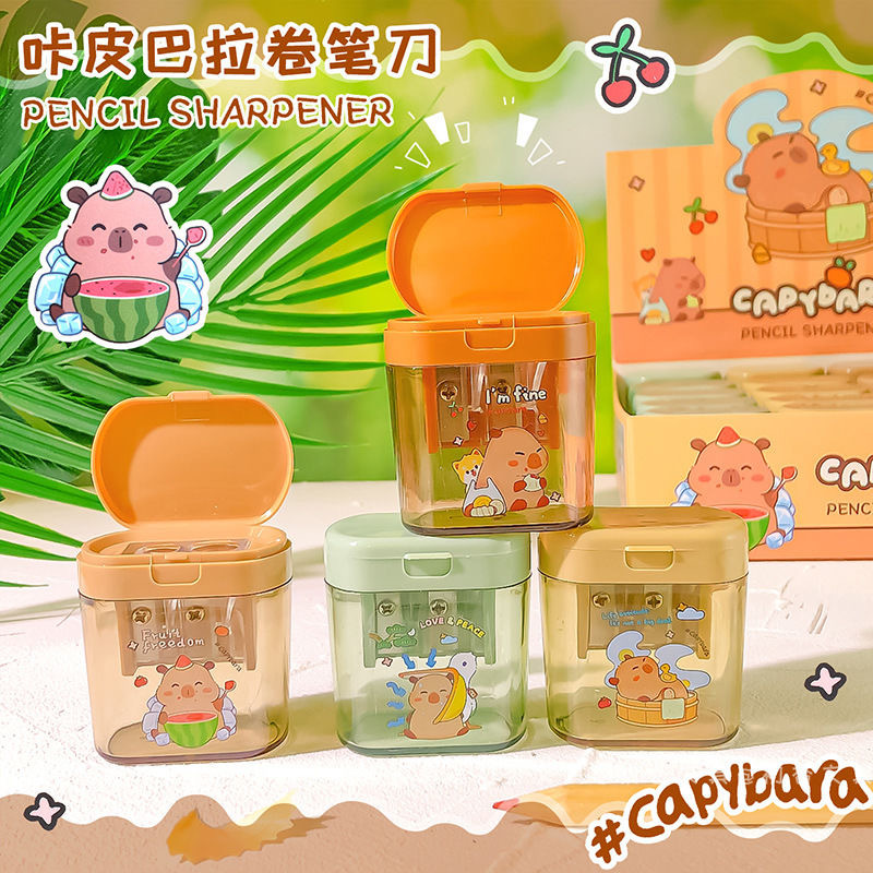 Universal children's sharpener for pencils for early age