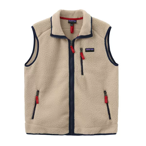 American Bata Fleece Jacket for Men and Women, Double-Sided Polar Fleece Autumn and Winter Outdoor Warm Sports Vest Vest Cardigan