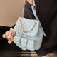 South Korea Hot Selling Sweet Chanel Style Rhombic Chain Shoulder Bag Tender Sense Fashion Casual Commuter Shoulder Bag