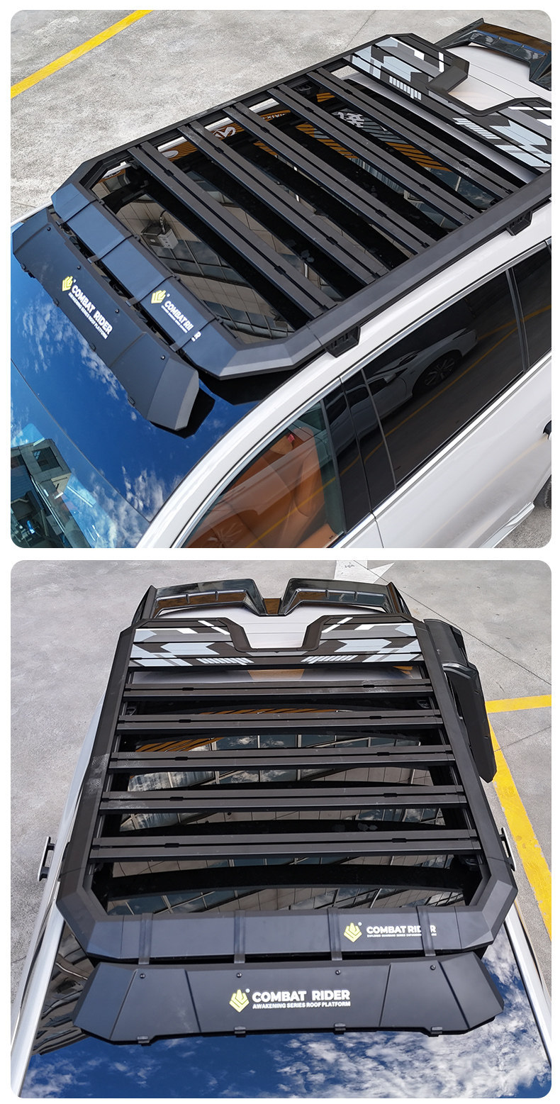 Suitable for the Ideal L6 Outdoor Camping Vehicle Roof Expansion Explorer Roof Rack Canopy Side Tent Ladder