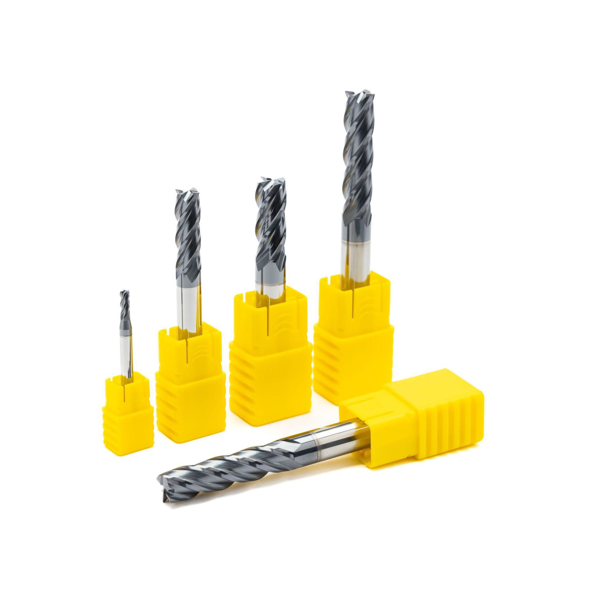 厂家定制CNC数控刀具涂层圆鼻刀具55°圆鼻刀4刃硬质钨钢合金铣刀