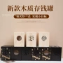 跨境木质家用卧室存钱罐