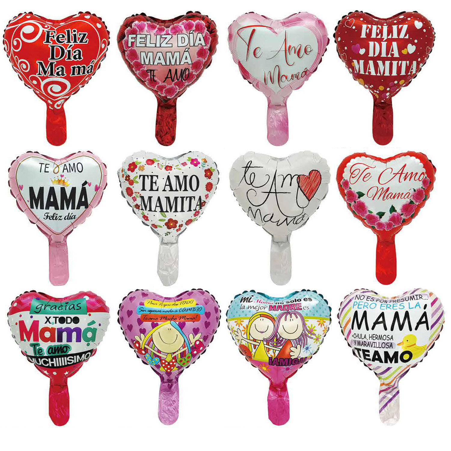 Balloon heart shaped for mother's day for St. Valentine's Day