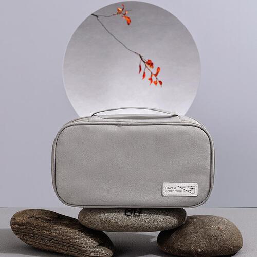 New wabi-sabi style travel underwear storage bag, portable outdoor bra and socks storage bag, toiletry bag