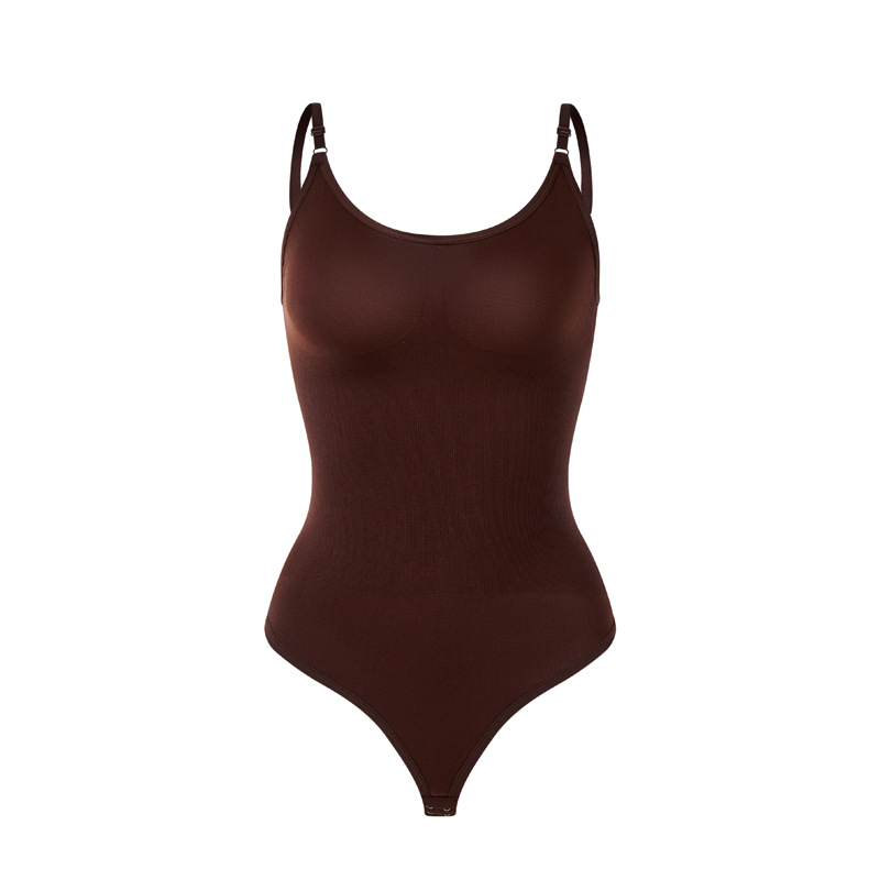 Body Moldeador con Tirantes de Nylon Sin Costuras, Control de Abdomen y Levantador de Glúteos image 9