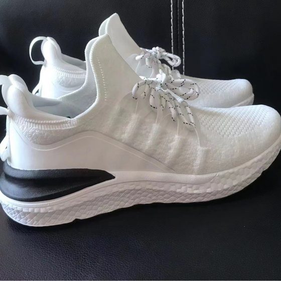 New cross-border large size men's shoes fly woven shoes sports casual shoes light tide shoes men's shoes factory direct sales a generation of hair