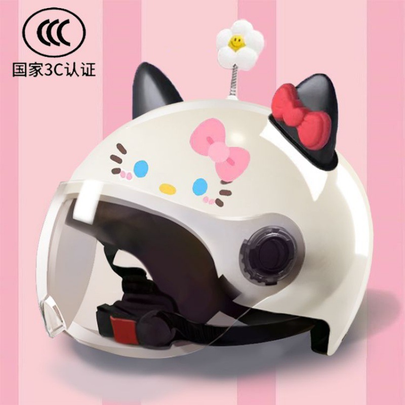 KT 전면 투명 렌즈 작은 꽃 KT 블랙 레드